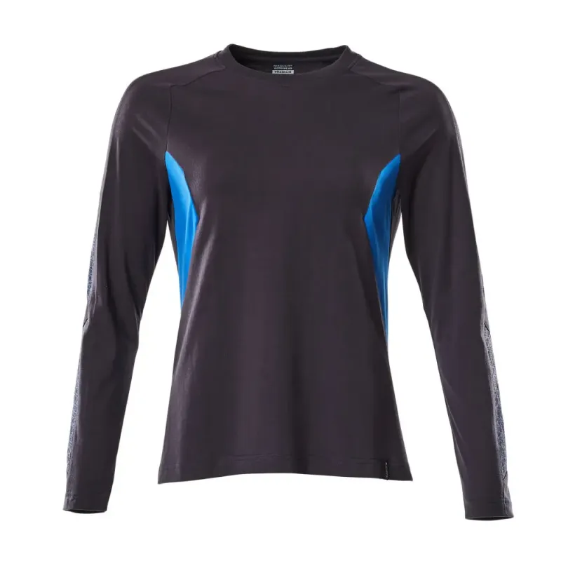 Mascot Accelerate -shirt Langærmet 18391-959 Dame Mørk Marine-azurblå