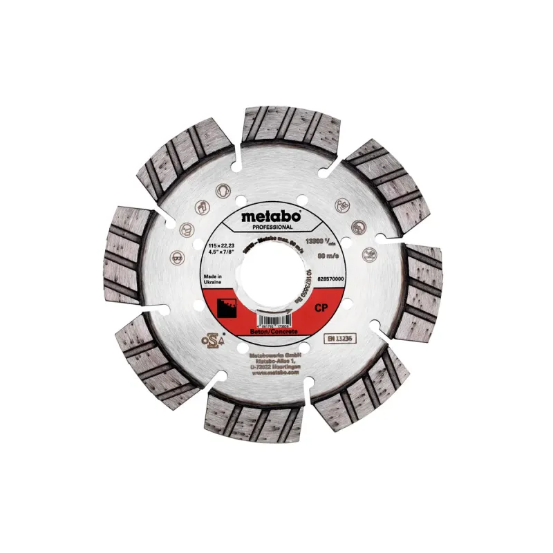 Metabo 4061792173859 628570000 Diamantskæreskiver Professional Cp