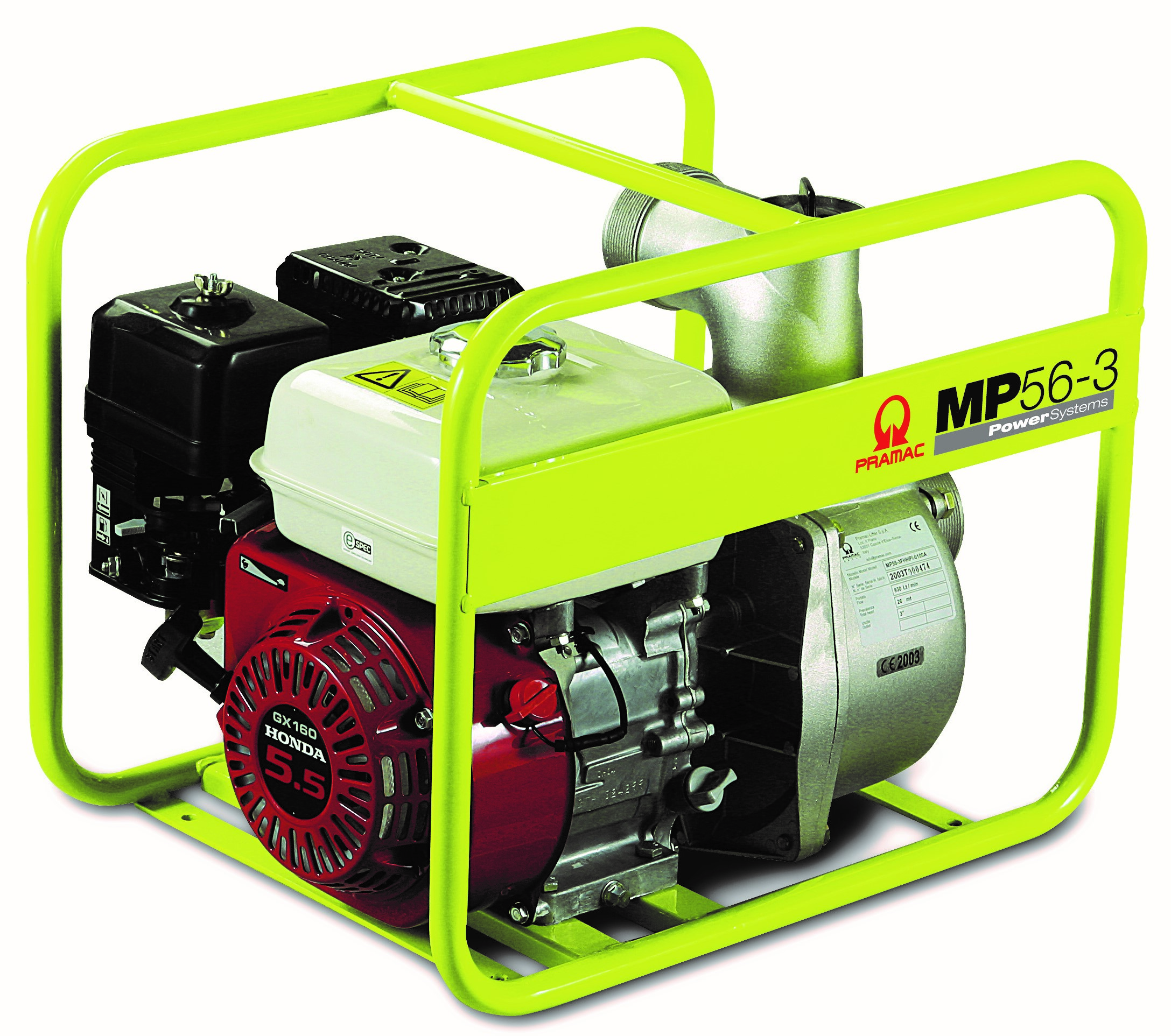 Mp56-  Quot  Pramac Motorpumpe Spilde- Og Drikkevand