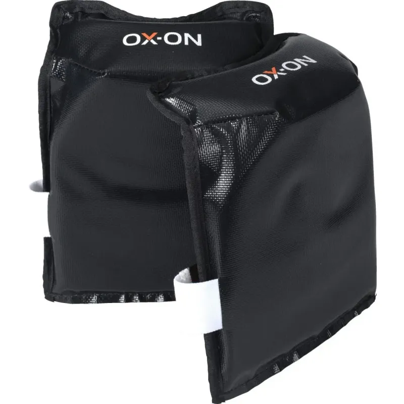 Ox-on Kneepads Comfort   Læderbagside Sort One Size
