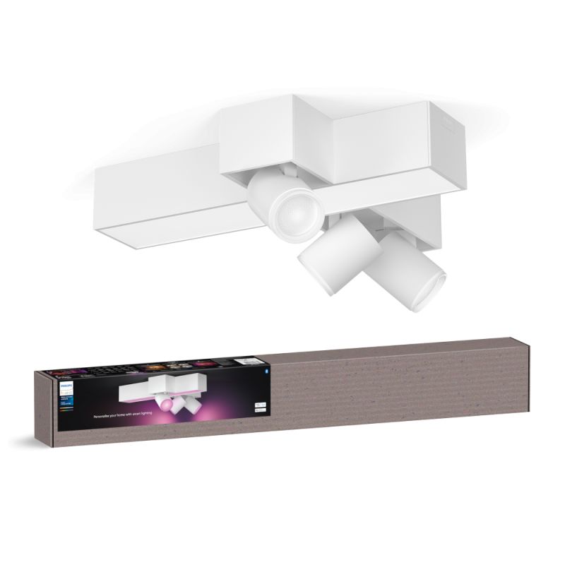 Philips Hue Centris Hue Cross -spot Hvid V2 Spot White Color Ambience