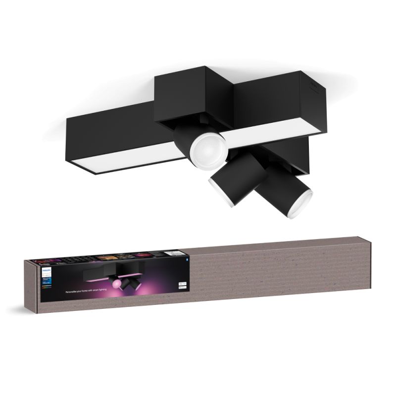 Philips Hue Centris Hue Cross -spot Sort V2 Spot White Color Ambience