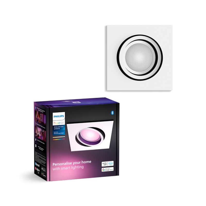 Philips Hue Centura Hue Recessed Hvid 1x4 2w Spot White Color Ambience