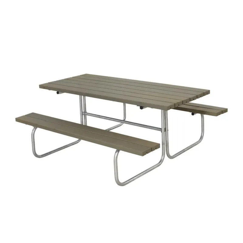 Plus Classic Bord-bænkesæt Gråbrun 185870-18