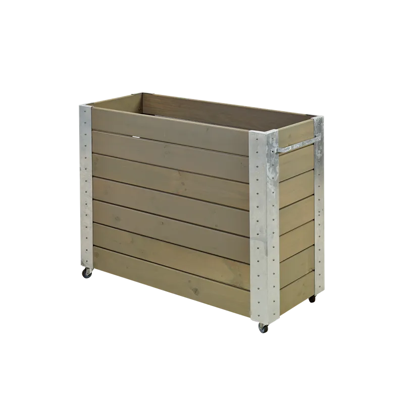 Plus Cubic Blomsterkasse 18263-18 Gråbrun