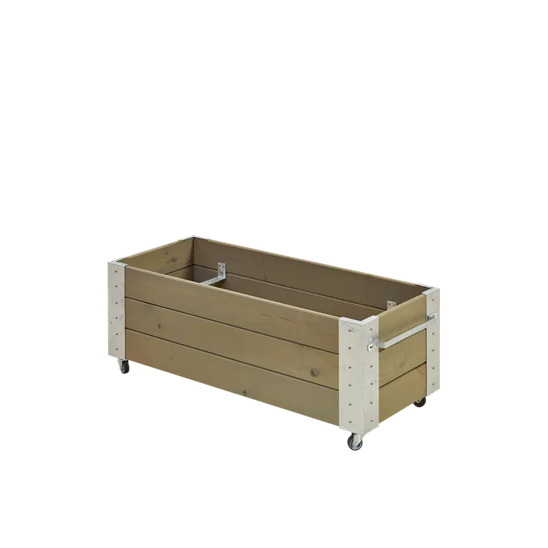 Plus Cubic Blomsterkasse 18261-18 Gråbrun