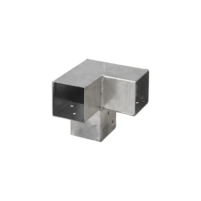Plus Cubic Hjørnebeslag Til Stolpe 7x7cm  Dobbelt  17871-