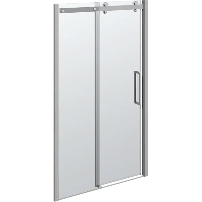 Scanbad Skydedør Sæt 1200 Mm Deluxe Krom Klar