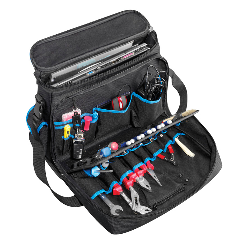 Service Tekniker Værktøjstaske   Nylon 440x320x180 Mm  Volume 12 Kg Model: 116 01