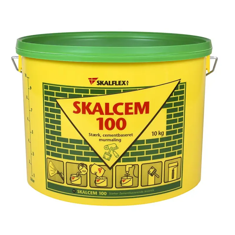 Skalflex Cementmurmaling Skalcem 100 Grå 10 Kg
