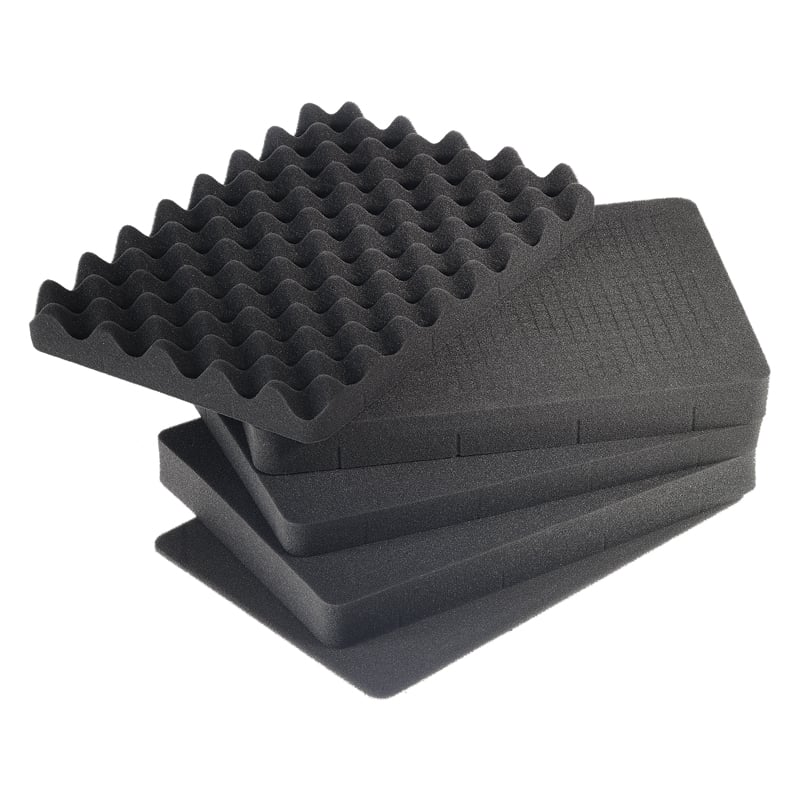 Skum Polstring Til Outdoor Kuffert  385x265x165 Mm  Volume: 16     Passer Til Model 4000