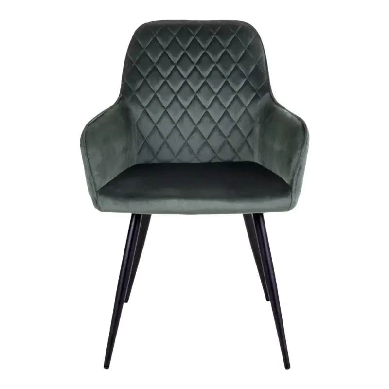 Spisebordsstol Grøn Velour Hn1206 1001155