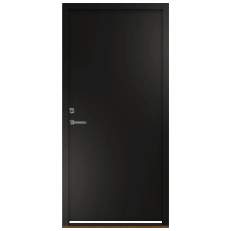 Swedoor Cleverline -1200 Udadgående Incl Karm Sort Ncs 9000