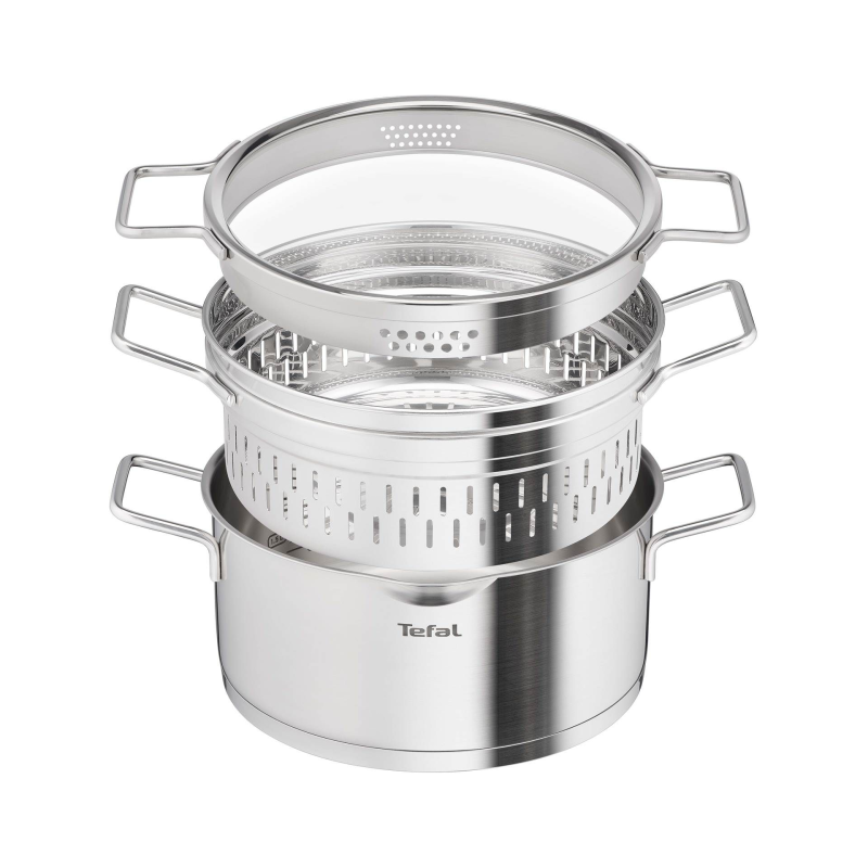 Tefal Steam Pot ø24 Cm Gryde Med Dampindsats