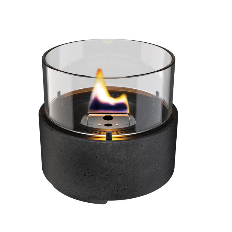 Tenderflame Café 14 Sort Lava Porcelain Bordmodel
