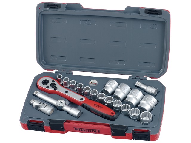 Topnøglesæt Tengtools     T1221 21 Dele