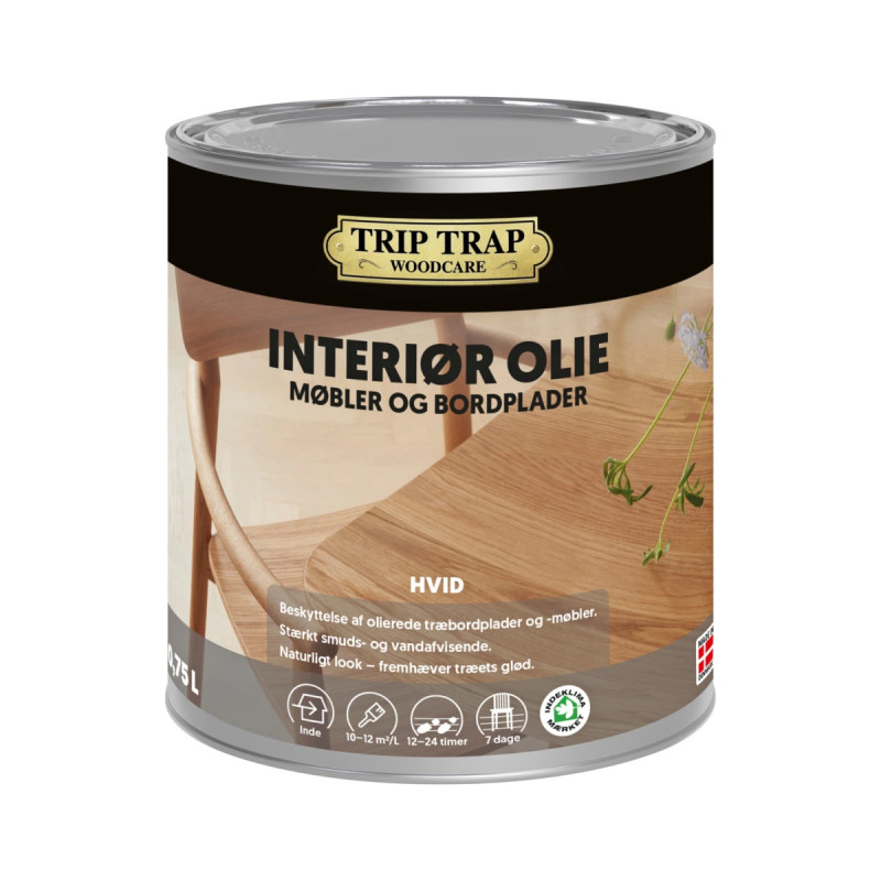 Trip Trap Interiørolie Hvid 608120