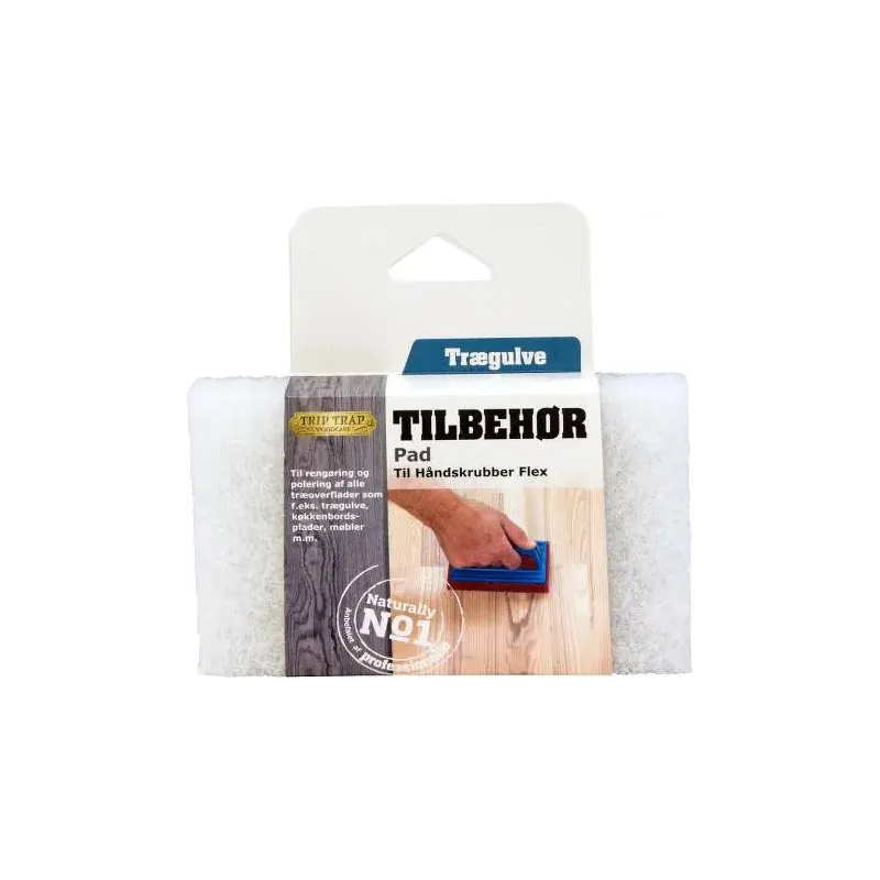 Trip Trap Pad Til Håndskrubber Flex  Hvid