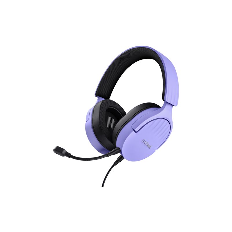 Trust Gxt489p Fayzo Headset  Multiplatform Purple Headset