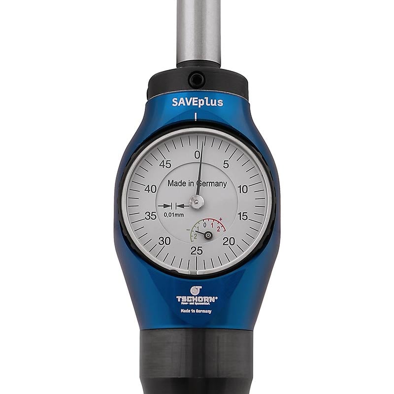 Tschorn 3d Taster Saveplus Med ø12 Mm Skaft  Analog  Hvid Urskive