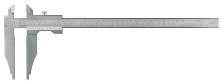 Værkstedsskydelære 300x125mm