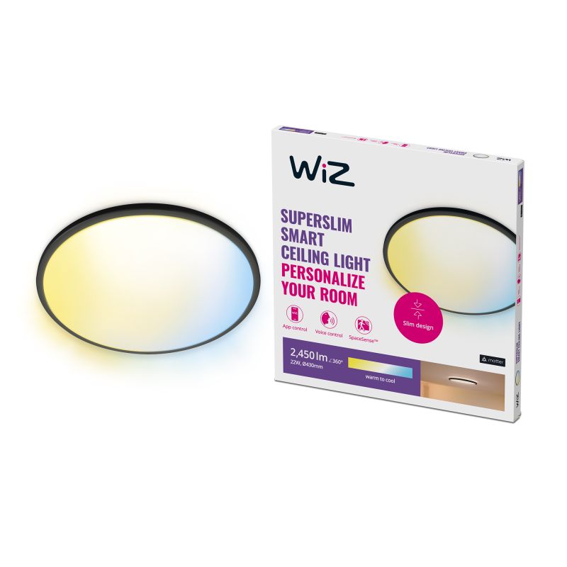 Wiz Ceiling 22w Rd 27-65k Tw
