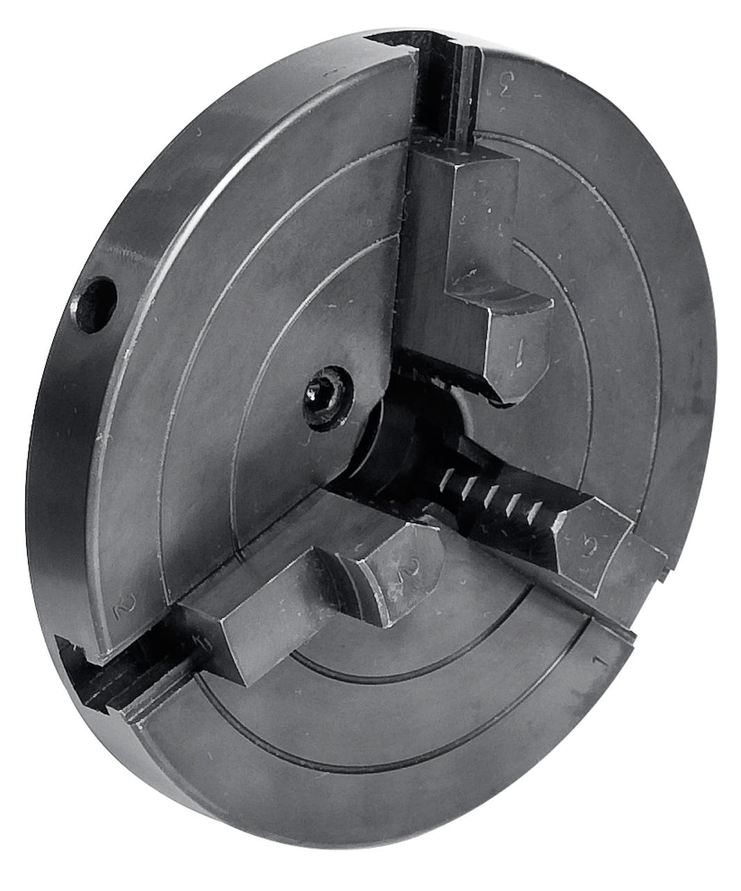 -bakket Spændepatron 125 Mm