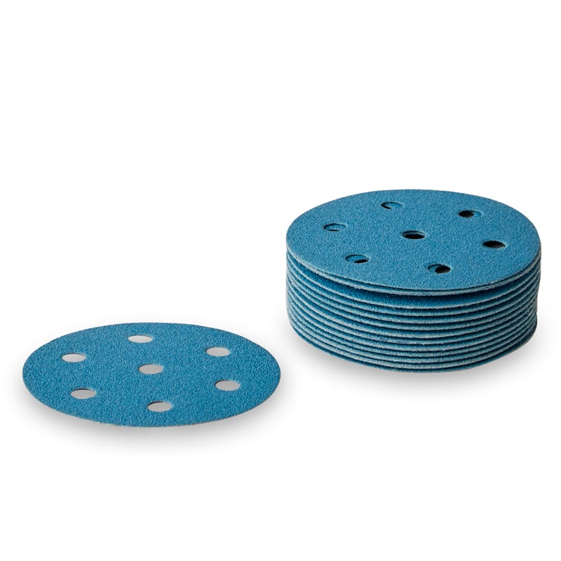 ø90mm Sliberondeller 25 Stk  Cool Blue Korn P40