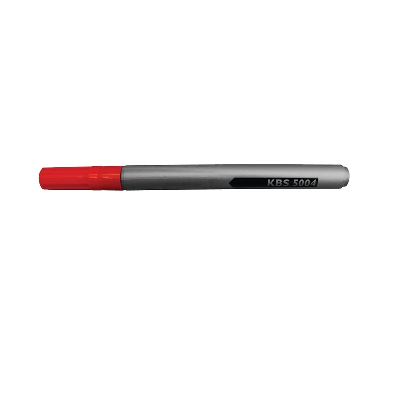Acid Pen For Værktøjsstål  Rød Hætte