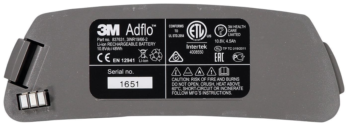 Adflo Batteri 837631v2 Li-ion Heavy-duty