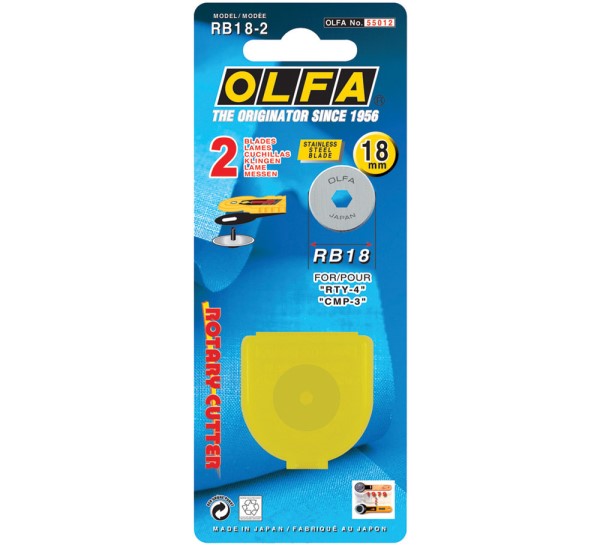 Bato Olfa Knivblade Rulle 18mm  Rb18-