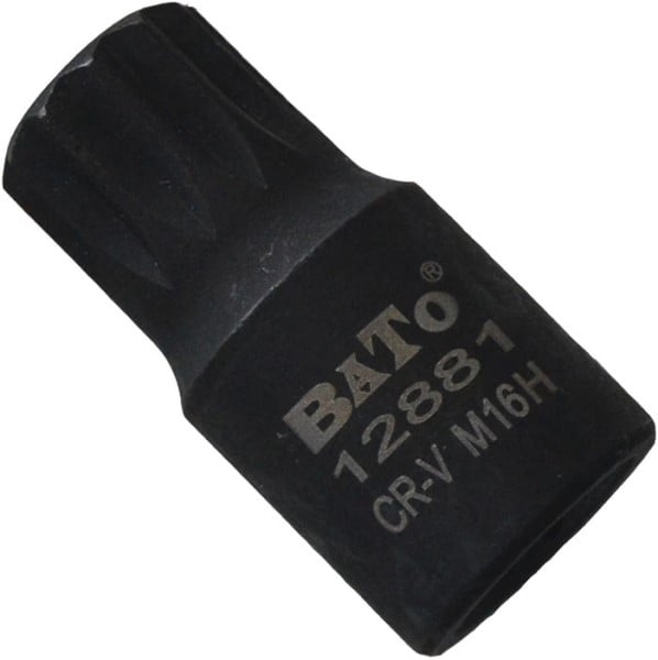 Bato Olie Stifttop     Quot    M16h 12kt Spline Med Hul  Olieprop