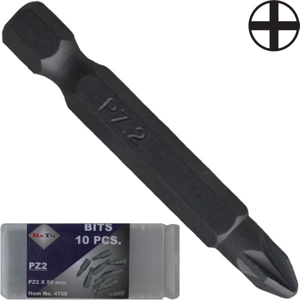 Bato     Quot  Bits Ph2   50mm  10 Stk  Pk