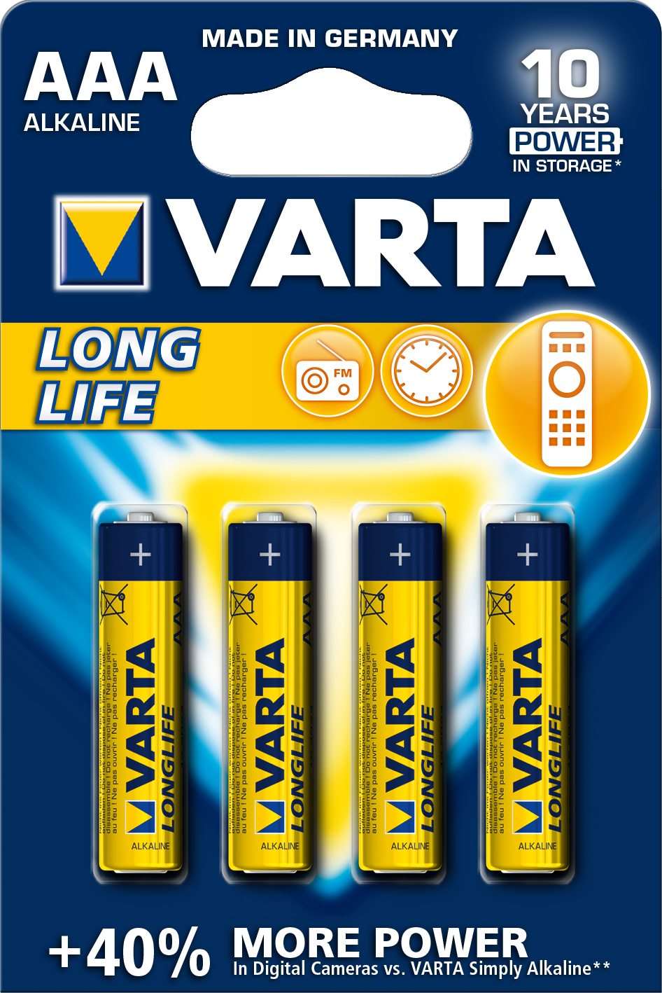 Batteri Longlife Lr03   5v