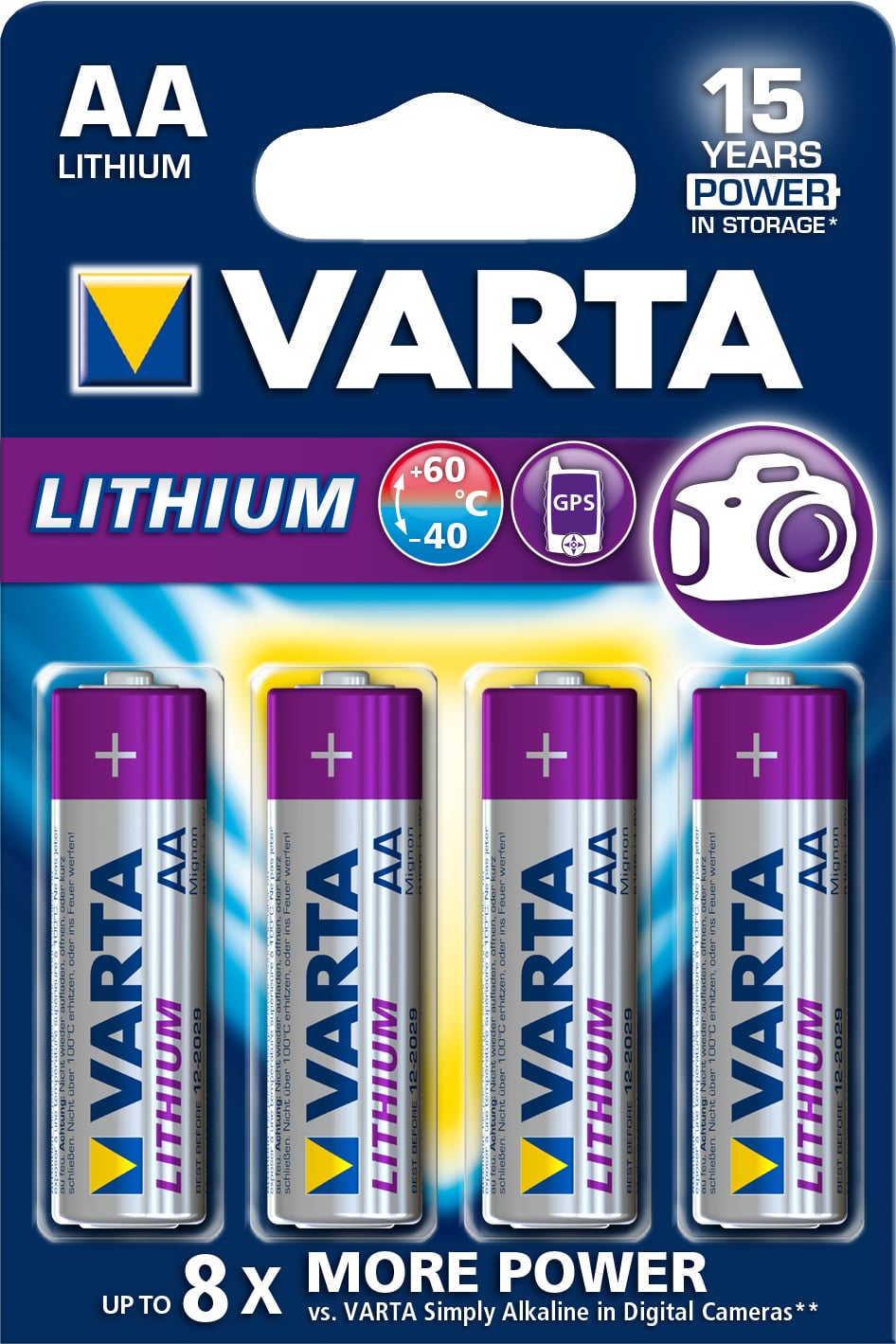 Batteri Ultra Lithium Aa