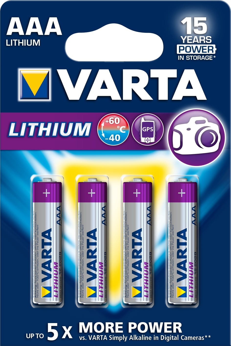 Batteri Ultra Lithium Aaa
