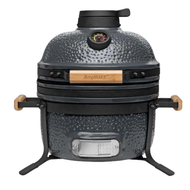 Berghoff Ron Keramisk Bbq Grill 40 Cm  16 Quot  Grå
