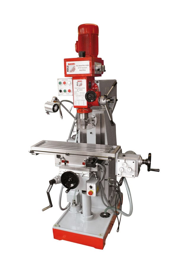 Bf500d 400v Geardrevet Universal Fræsemaskine Holzmann