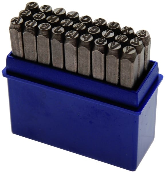 Bgs Slagbogstaver 8mm  27 Dele   - -