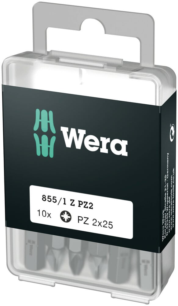 Bits Til Pozidriv-krydskærv Wera 855