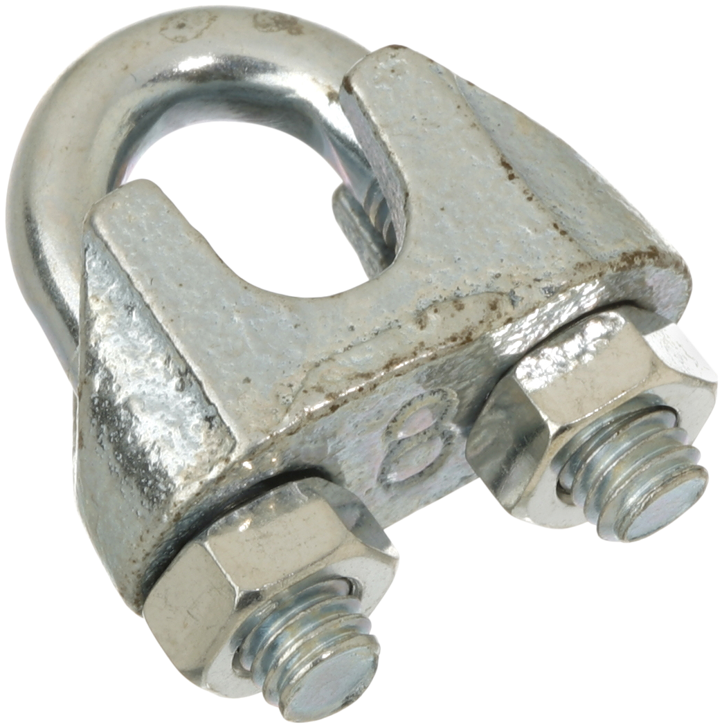 Bøjlewirelås Din741 Galvaniseret 16 Mm