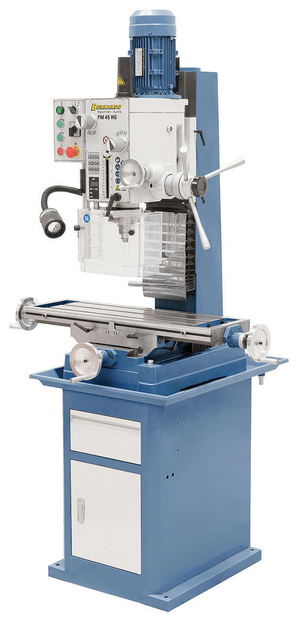 Bore- Og Fræsemaskine Fm 45 Hs 3x400v