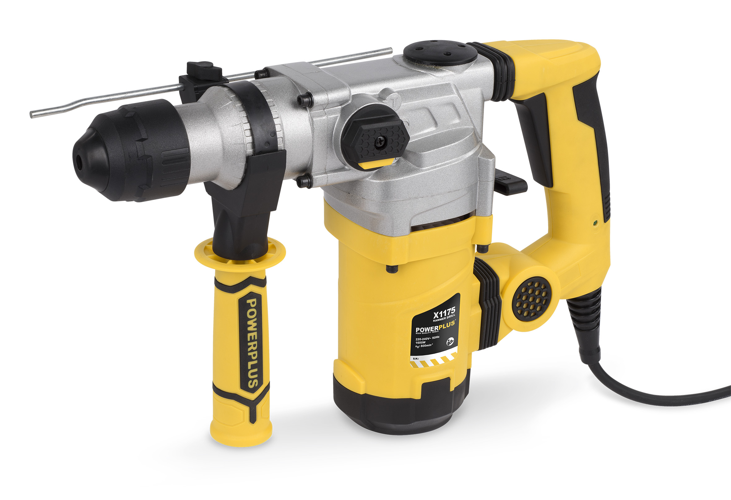 Borehammer 1600 Watt  Sds Bor Og Mejsler