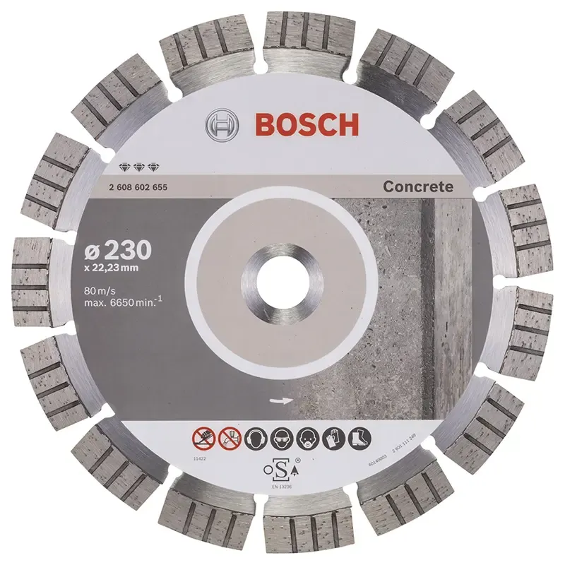 Bosch Diamantskive 230mm Best Beton 2608602655
