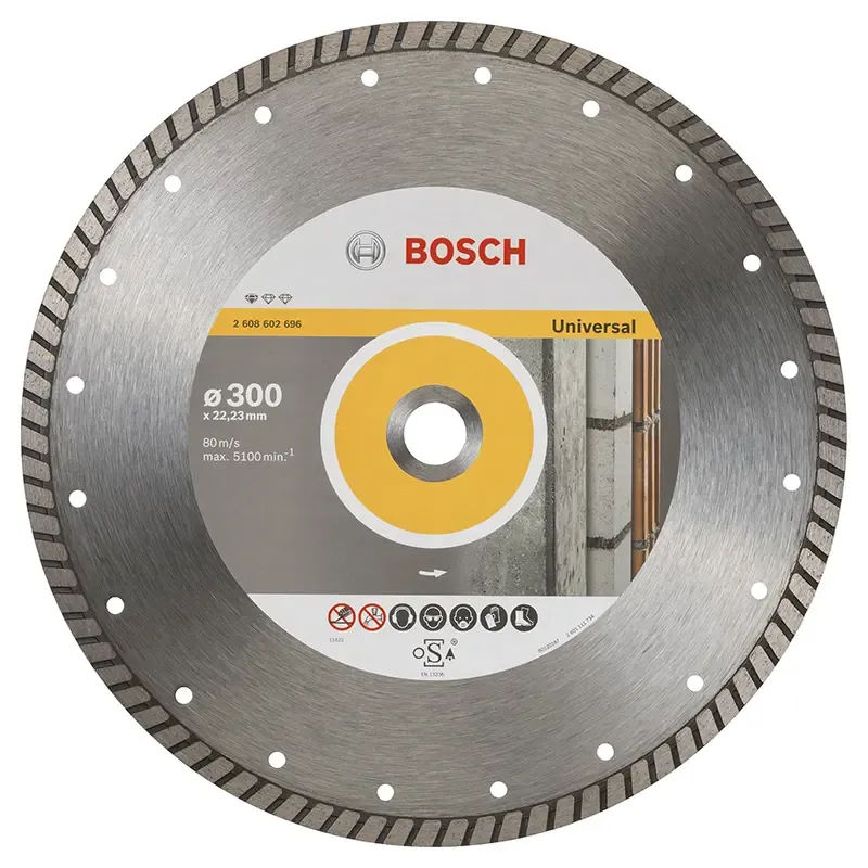 Bosch Diamantskive 300mm Prof Universal Turbo 2608602696