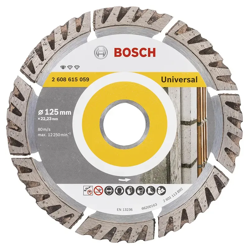 Bosch Diamantskive Std Universal 125x22 23mm 2608615059