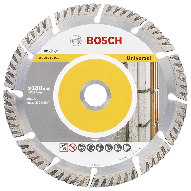 Bosch Diamantskive Std Univresal 180x22 23mm 2608615063