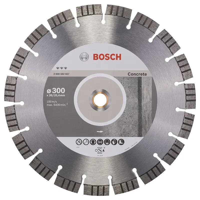 Bosch Diamantskive 300x25 4mm Best Beton 2608602657