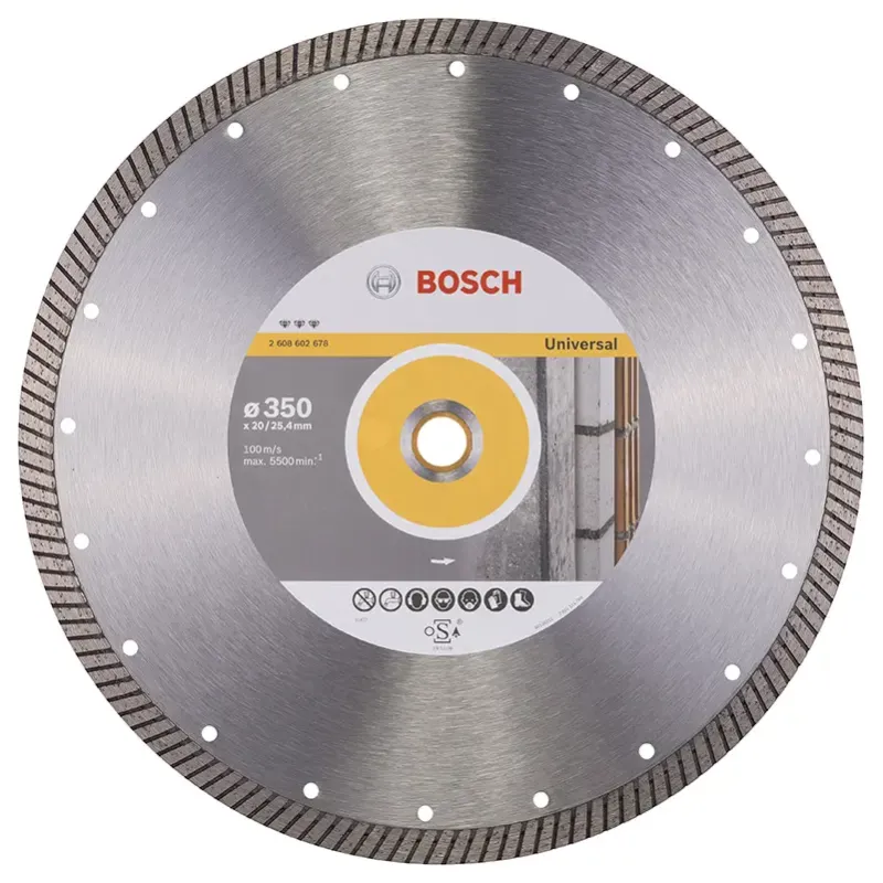 Bosch Diamantskive 350x25 4mm Best Universal   2608602678