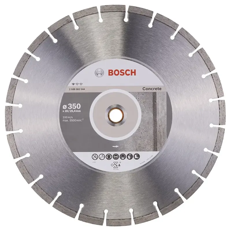 Bosch Diamantskive 350x25 4mm Prof Beton 2608602544